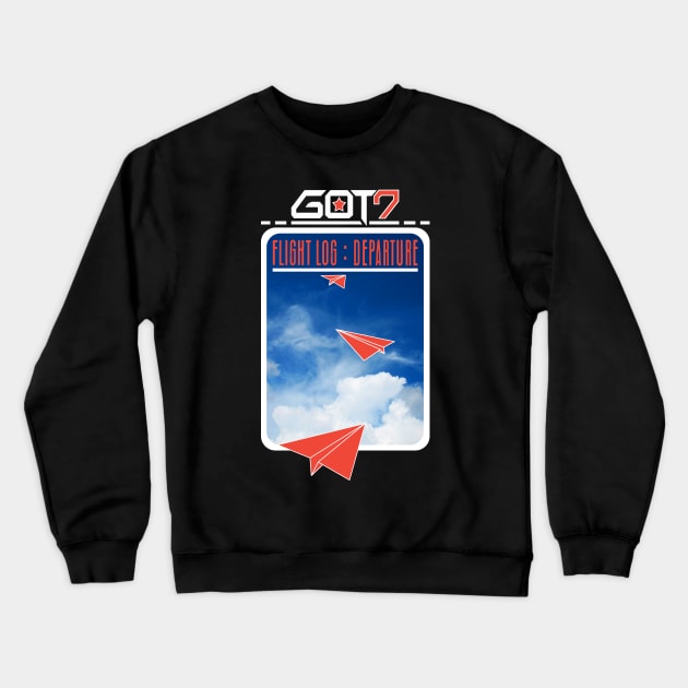 GOT7 - Flight Log (a) Crewneck Sweatshirt by JO_D_D